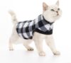 EXPAWLORER Plaid Cat Sweater –...