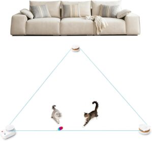 Interactive Cat Toy for Indoor Cats...