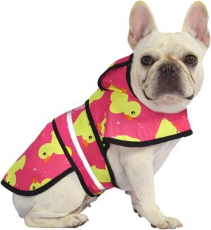 HDE Dog Raincoat Jacket Reflective ...
