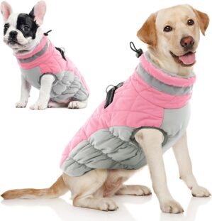 AOFITEE Dog Coat, Warm Dog Jacket, ...