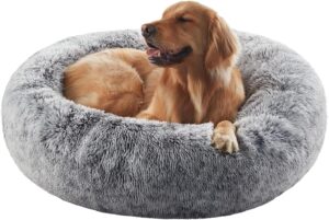 36 inches Donut Dog Bed for Large D...