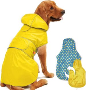 Dog Raincoat Reversible, Single Sid...