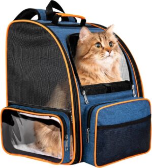 Discala Cat Backpack Carrier for Me...