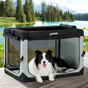 36 Inch Collapsible Dog Crate for L...